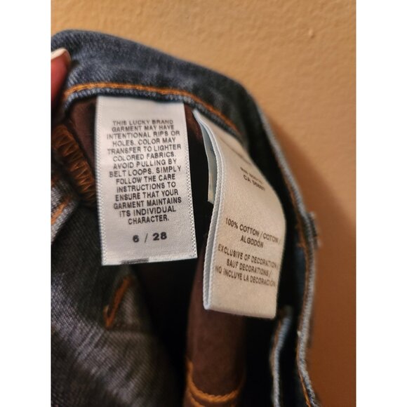 Lucky Brand Womens Jeans Size 6 - Picture 5 of 5